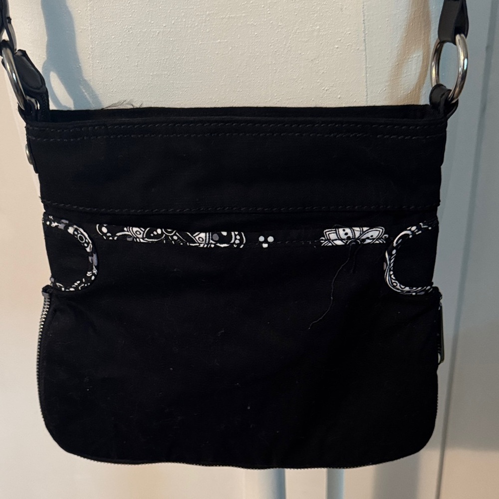 Stylish Black Crossbody Bag